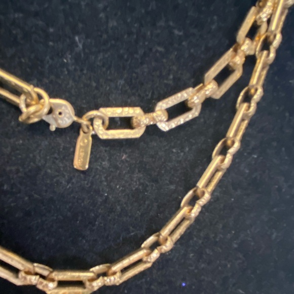 Monet Rectangle Links Long Layering Necklace - Picture 6 of 8